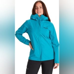 Marmot EVODry Bross jacket, turquoise, women's XL, LIKE NEW